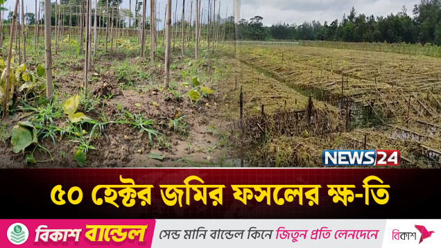 কুমিল্লায় ব-ন্যার পানি নামতেই ভেসে উঠছে ক্ষ-তচিহ্ন | NEWS24