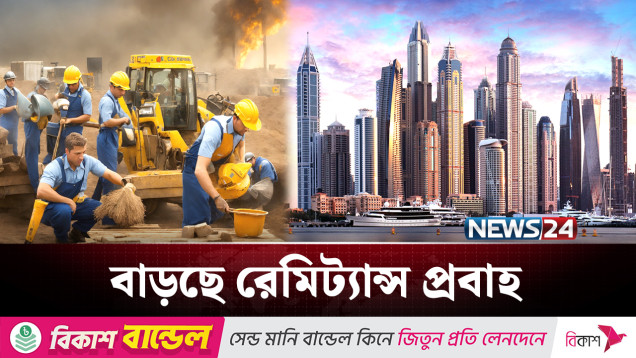 বিশেষ সিআইপি মর্যাদায় বাড়ছে বৈধ পথে রেমিট্যান্স প্রবাহ | UAE | NEWS24