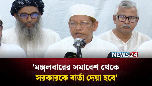 মঙ্গলবারের সমাবেশ থেকে সরকারকে বার্তা দেয়া হবে: হামিদুর রহমান আজাদ | NEWS24