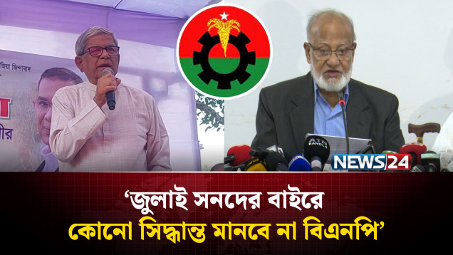 সরকার উদ্যোগ নিলে জুলাই সনদ বাস্তবায়নে আলোচনা হতে পারে: সালাহউদ্দিন আহমেদ | BNP | NEWS24