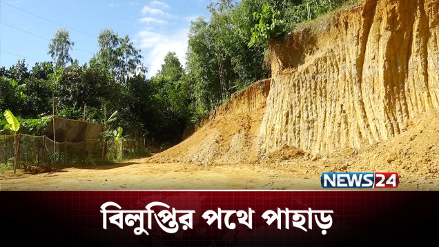 পাহাড় কেটে একের পর গড়ে উঠছে বসতঘর | Hill Cutting | NEWS24
