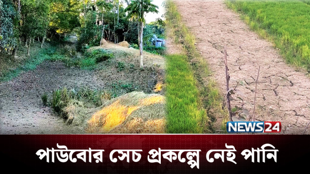 পানি সংকটে মাথায় হাত কৃষকের | Agricultural | NEWS24
