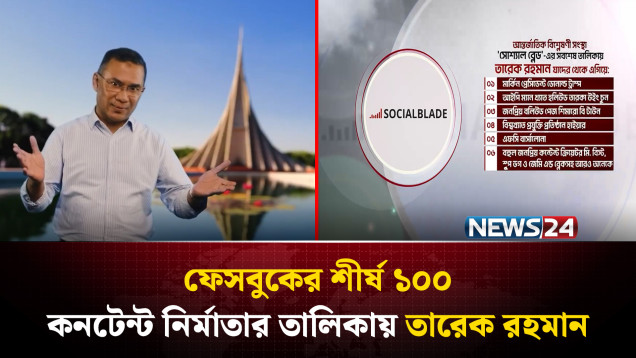 জনপ্রিয়তায় ডোনাল্ড ট্রাম্পকেও পেছনে ফেললেন তারেক রহমান! | NEWS24