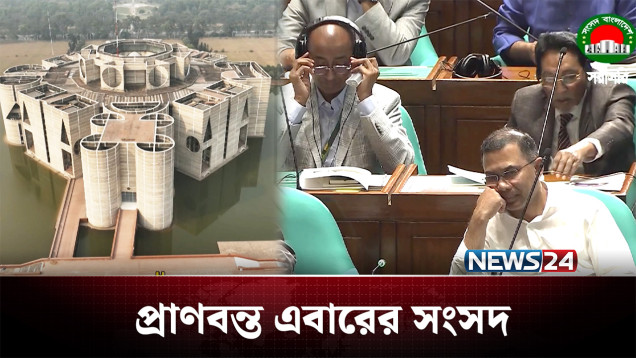 আক্রমণাত্মক বক্তব্যের বিপরীতে তথ্যভিত্তিক জবাব, সংসদকে করছে প্রাণবন্ত | BD Politics | NEWS24