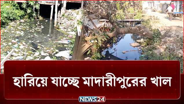 দখল-ভরাটে হারিয়ে যাচ্ছে এক সময়ের প্রাণবন্ত খাল | Canal | NEWS24