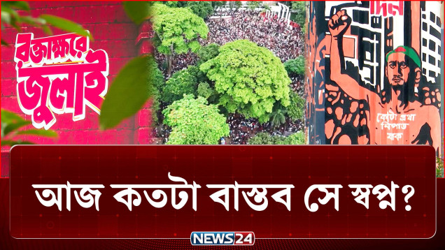 একটি বৈষম্যহীন সমাজ গড়ার যে স্বপ্ন, তা আজ কতটা বাস্তব? | July | 5 August | NEWS24