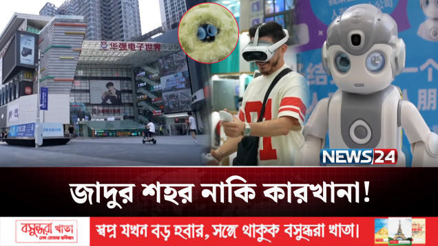 পর্যটকদের নতুন আকর্ষণ শেনজেনের ইলেকট্রনিক্স দুনিয়া | Tech City | Shenzhen | NEWS24