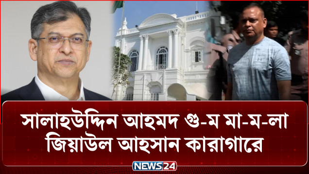 সালাহউদ্দিন আহমদের গু-মে-র মা-ম-লায় জিয়াউল আহসানকে কারাগারে পাঠানোর নির্দেশ | ICT | NEWS24