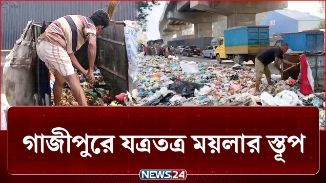 দূর থেকে দেখলে পরিচ্ছন্ন নগরী কিন্তু নিচে তাকালেই ভিন্ন চিত্র! | Waste | NEWS24