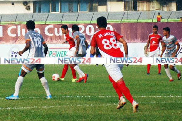 চেন্নাইকে ৩-২ গোলে হারাল বসুন্ধরা কিংস