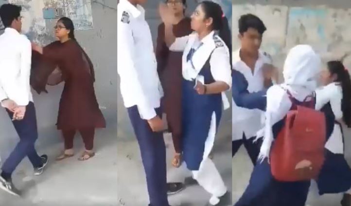 সহপাঠীকে উত্যক্ত করায় অন্য সহপাঠীদের হাতে মার, ভিডিও ভাইরাল