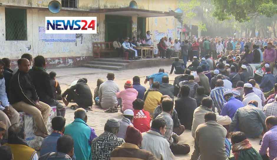 ফের অনশনে পাটকল শ্রমিকরা