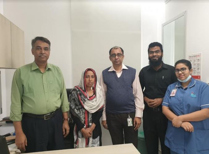 ল্যাপারোস্কপির মাধ্যমে দেশের সর্বপ্রথম খাদ্যনালির ক্যানসারের সফল অস্ত্রোপচার