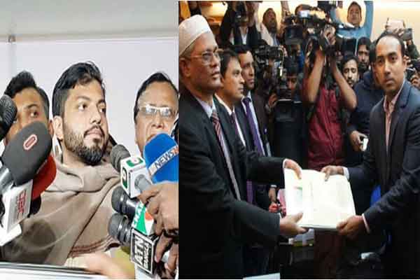 মনোনয়ন জমা দিলেন তাবিথ-ইশরাক