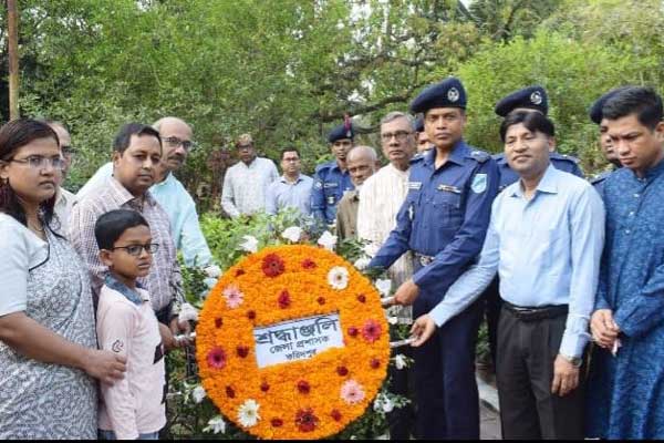ফরিদপুরে পল্লীকবি জসীমউদ্দিনের ৪৪তম মৃত্যুবার্ষিকী