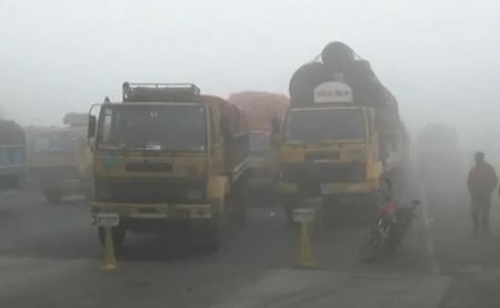 কুয়াশায় বঙ্গবন্ধু সেতুতে যান চলাচল বন্ধ