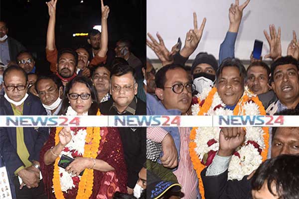জাতীয় প্রেসক্লাবের সভাপতি ফরিদা,  সম্পাদক ইলিয়াস 