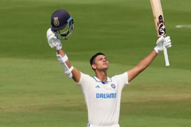 জয়সওয়ালের দানবীয় ইনিংস, প্রথম দিনশেষে ৩৩৬ রানে থামলো ভারত