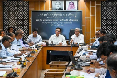 কৃষি জমি অর্থনীতির প্রাণ এবং খাদ্য নিরাপত্তার ভিত্তি : ভূমিমন্ত্রী