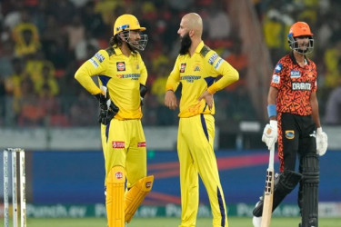হায়দ্রাবাদের বিপক্ষে মোস্তাফিজহীন চেন্নাইয়ের হার