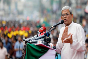 জাফরুল্লাহ চৌধুরী নতুন এক পৃথিবী দেখতে চেয়েছিলেন: মির্জা ফখরুল