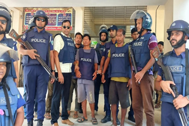 রুমা ছাত্রলীগ সভাপতিসহ কেএনএফের ৭ সহযোগী কারাগারে