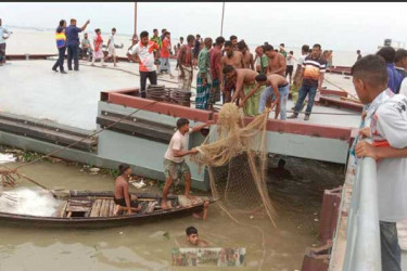 মায়ের অসাবধানতায় পদ্মায় ৫ বছরের শিশু নিখোঁজ