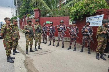 শিল্প-কারখানার নিরাপত্তা নিশ্চিত করবে সেনাবাহিনী