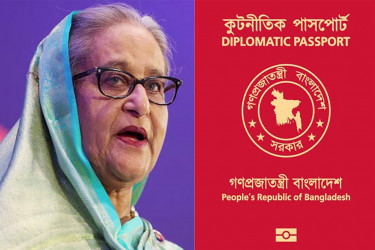 শেখ হাসিনার লাল পাসপোর্ট বাতিলের ফাইল প্রধান উপদেষ্টার কার্যালয়ে