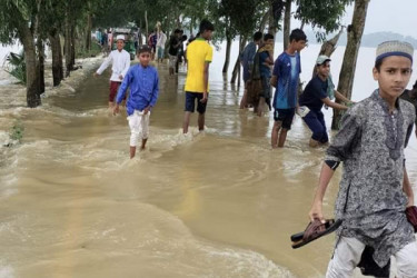 বানভাসী মানুষের ‘গলার কাঁটা’ বন্যার স্থায়িত্ব