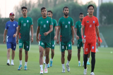 ভুটান সফর শেষে দেশে ফিরেছে বাংলাদেশ জাতীয় ফুটবল দল