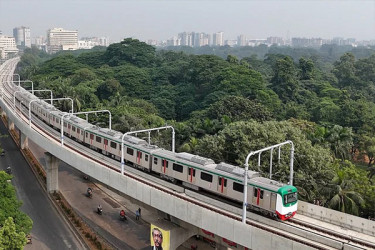 শিগগিরই চালু হচ্ছে কাজীপাড়া স্টেশন, শুক্রবারও চলবে মেট্রোরেল