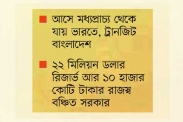 দেশের অর্থনীতি ধ্বংস করেছে স্বর্ণের চোরাচালান