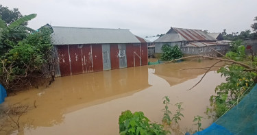 নেত্রকোনায় পাহাড়ি ঢলে নিম্নাঞ্চল প্লাবিত