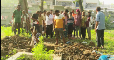 আন্দোলনে নিহত সাকিবের মরদেহ ৭২ দিন পর উত্তোলন