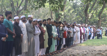 ইবিতে হামাস প্রধান ইয়াহিয়া সিনওয়ারের গায়েবানা জানাজা