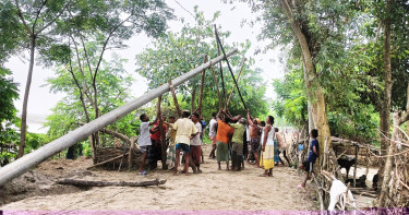 কুড়িগ্রামের ৩ গ্রামে ১৭ দিন ধরে বিদ্যুৎ বিচ্ছিন্ন