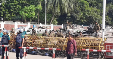 বঙ্গভবন এলাকায় নিরাপত্তা জোরদার