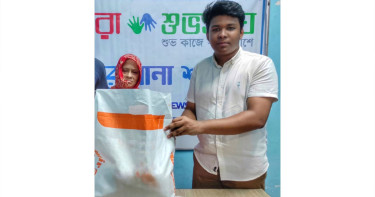 বসুন্ধরা শুভসংঘের পক্ষ থেকে অসচ্ছল পরিবারকে খাদ্য সহায়তা