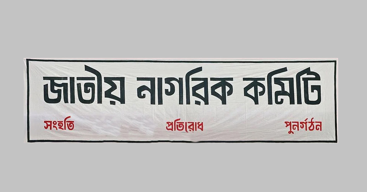 রাজধানীতে আরও ৫ কমিটি ঘোষণা জাতীয় নাগরিক কমিটির