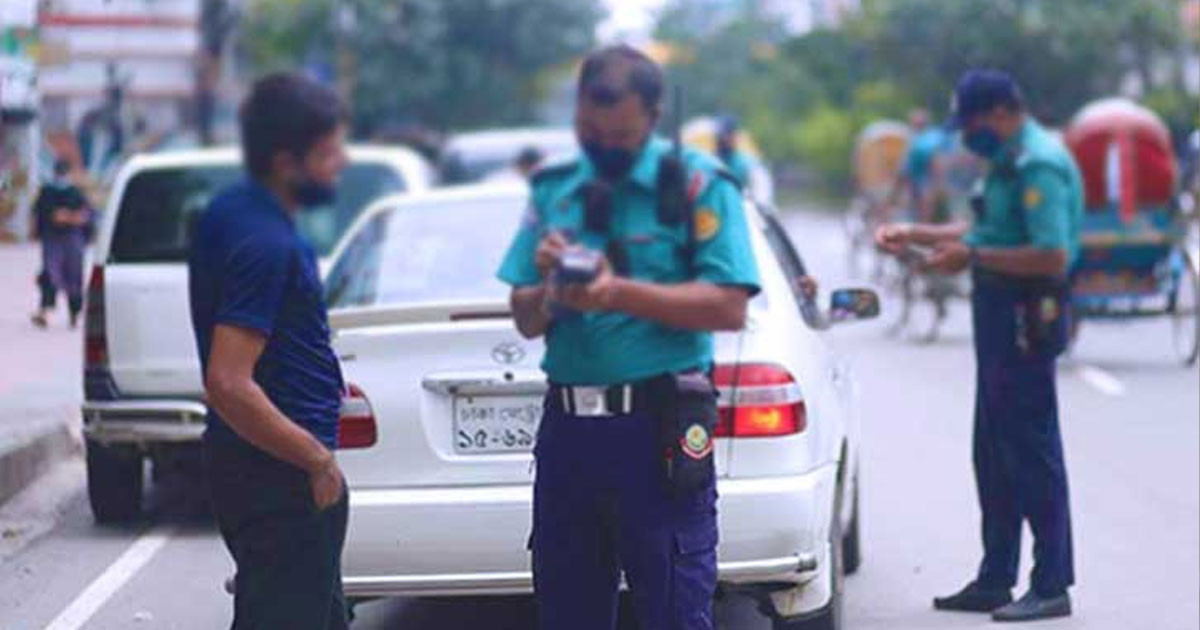 সড়কে শৃঙ্খলা ফেরাতে আরও ১ হাজার ৮১৪টি মামলা