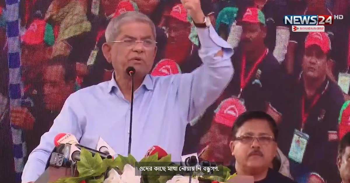 ন্যায়ের রাজনীতি কায়েম তারেক রহমানকে দিয়েই সম্ভব: মির্জা ফখরুল