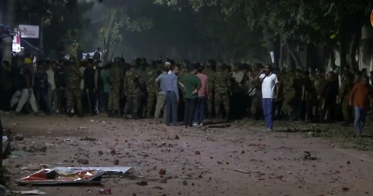 ঢাকা পলিটেকনিক ও বুটেক্স শিক্ষার্থীদের ধাওয়া-পাল্টা, উত্তপ্ত তেজগাঁও