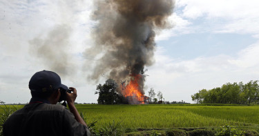 রাখাইনে ফের বিস্ফোরণ