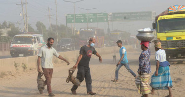 আজ বায়ুদূষণে শীর্ষে ঢাকা