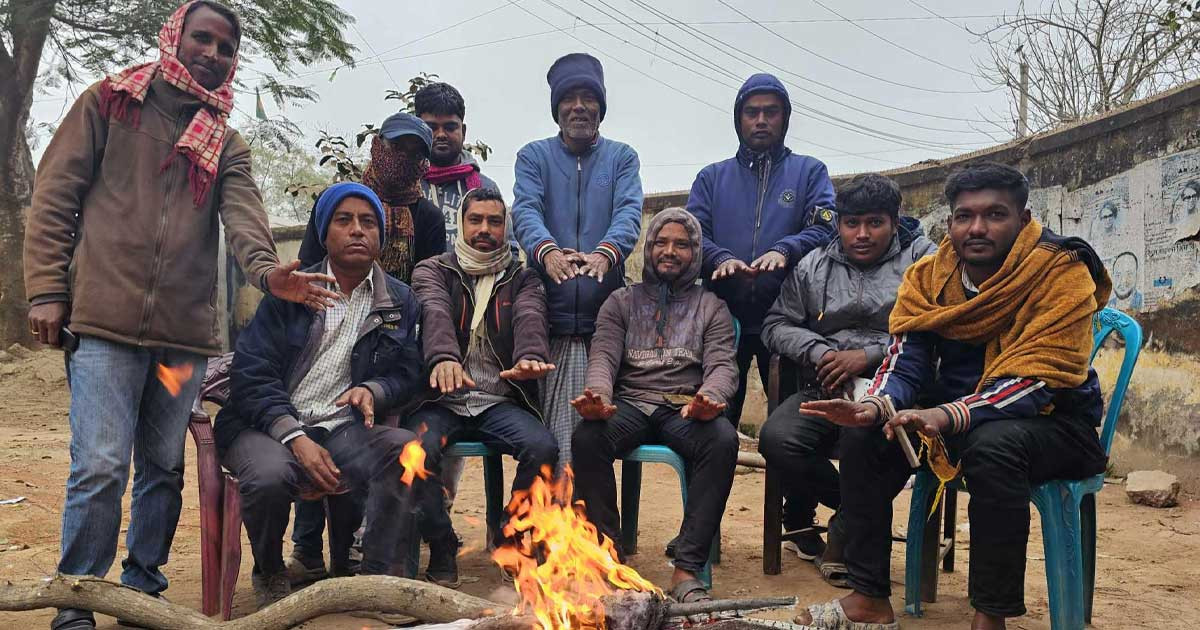 টাঙ্গাইলে বেড়েছে শীতের তীব্রতা, জুবথুব জনজীবন