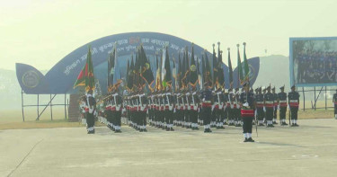 ৩২১ এসআই ছাড়াই ৪০তম এসআই ব্যাচের সমাপনী কুচকাওয়াজ অনুষ্ঠিত