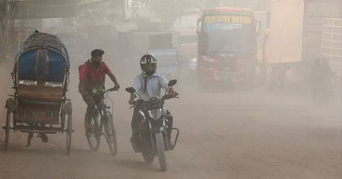 বায়ুদূষণে আজও ঢাকা দ্বিতীয়, ‘ঝুঁকিপূর্ণ’ ৪ এলাকা