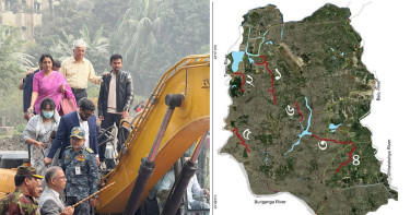 লাল গালিচায় খালে নেমে খননের উদ্বোধন ৩ উপদেষ্টার, নানা আলোচনা