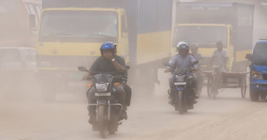 সপ্তাহজুড়ে দূষিত শহরের শীর্ষে ঢাকা